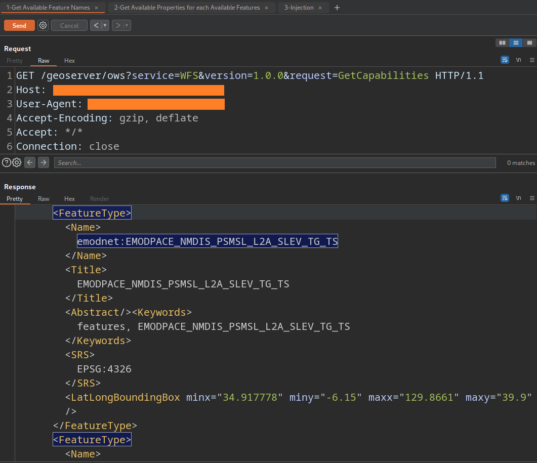 Get Available Feature Names